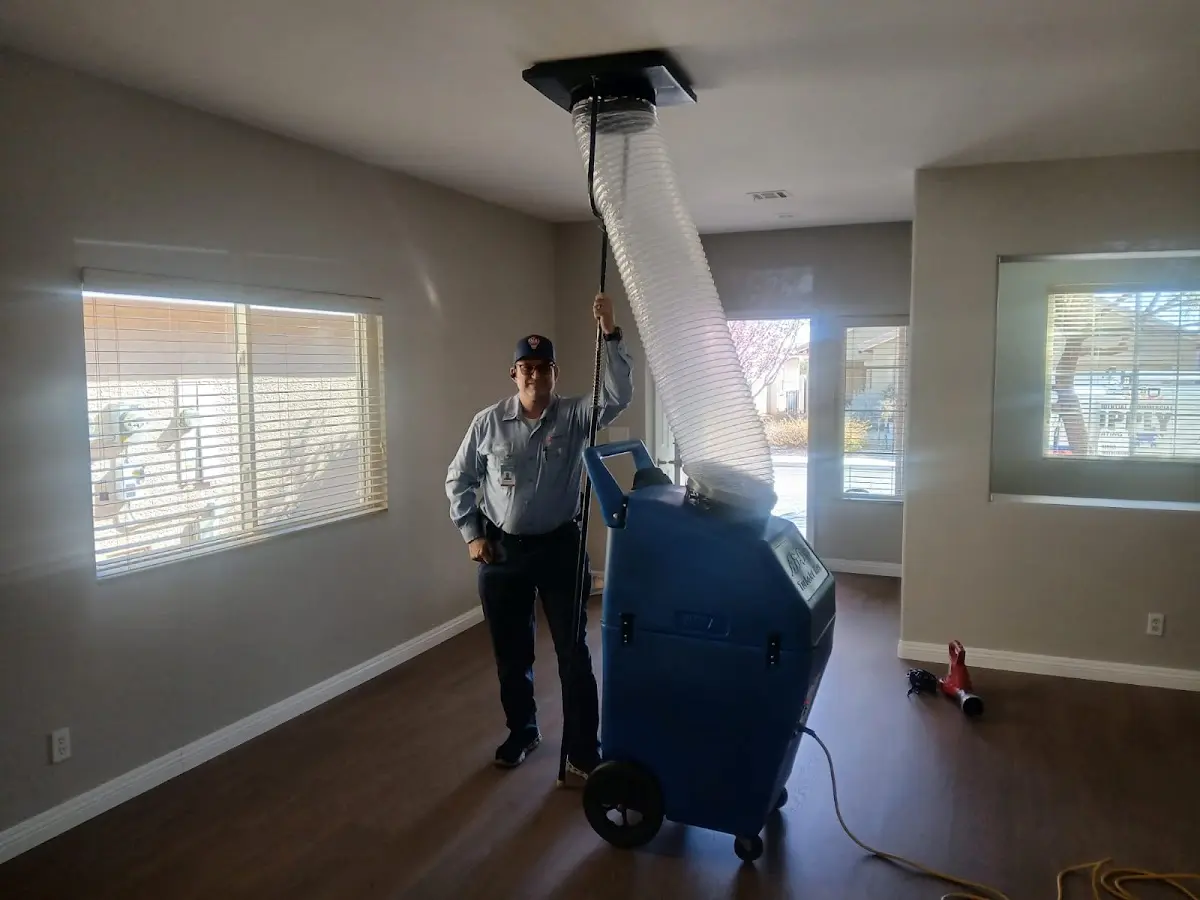 Professional Dryer Vent Cleaning work inside a Horsham home